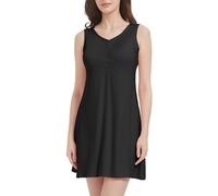 Chemise Nuit Manches Longues Chemises Décoration Papillon Nuisettes Poches Poitrine Pratiques Robes Textile ponge Doux Pyjamas Style Sensuel Attrayant Lingeries Bretelles Réglables pour Dormir Confort