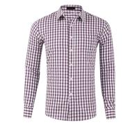 Chemise Oktoberfest Homme Traditionnel en Flanelle - Manches Longues à Carreaux Bavarois - pour Lederhosen & Fête de la Bière - Confortable Look Authentique