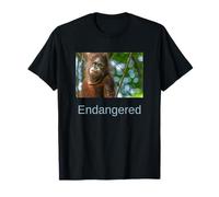 Chemise Orang-outan en Voie de Disparition Orange outan de Sumatra T-Shirt