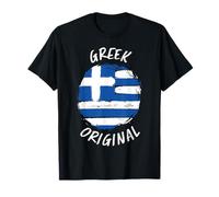 Chemise originale grecque | Drapeau de la Grèce | Racines grecques T-Shirt