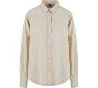 Chemise oversize en lin mÃ©lange femme Urban Classics Gris 3XL