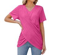 Chemise Oversize Femme, T-Shirt Femme Arc-en-Ciel Imprimé Tee Shirt Manches Courtes Col Rond Chemise Haut Tops Hauts De Maillots Femme