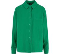Chemise oversize femme Urban Classics Musselin Vert 4XL
