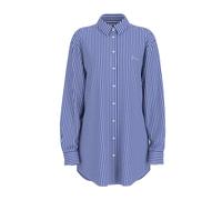 Chemise oversize manches longues femme Guess Tecla Bleu M