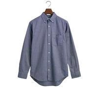 Chemise Oxford GANT REG - Persian Blue - Homme - Manches longues - Col boutonné M
