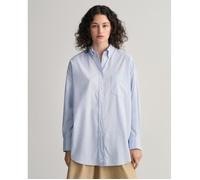 Chemise Oxford Os Luxury GANT - Femme - Muted Blue - Coupe Loose - Manches longues - Col boutonné 40