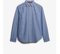 Chemise Oxford slim à manches longues Superdry Bleu EU 44 (UK 16)