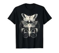 Chemise Papillon Papillon Noyau de sorcière Insecte Astronomie Amoureux Sorcière T-Shirt Graphique avec Valeur, Homme, Noir, L