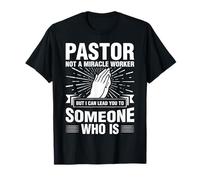 Chemise pasteur Prêcheur Miracle Worker Clergyman Clerc T-Shirt