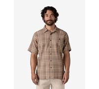 Chemise Patagonia A/C manches courtes marron beige - L