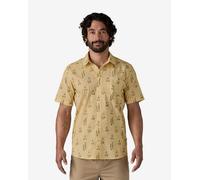 Chemise Patagonia Go To manches courtes jaune vert - M