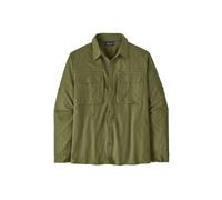 Chemise PATAGONIA M's L/S Self Guided Sun Shirt (Caper Green) Homme M