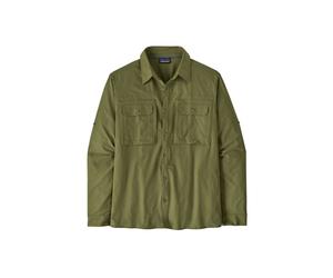 Chemise PATAGONIA M's L/S Self Guided Sun Shirt (Caper Green) Homme XL