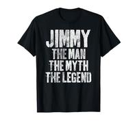 Chemise personnalisée Jimmy The Man The Myth The Legend T-Shirt