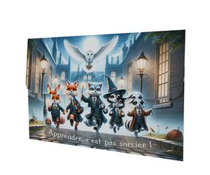 Chemise photo scolaire MB TECH Collection "Apprendre, c'est pas sorcier !" - Lot de 100