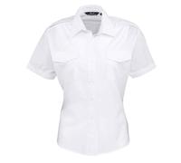 Chemise Pilote Femme À Manches Courtes Premier Facile À Entretenir