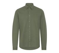 Chemise piquÃ© manches longues jersey Casual Friday Arthur BU Vert M