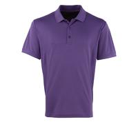 Chemise Piquée Coolchecker Unisexe En Polyester Respirant Premier S-5XL