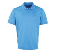 Chemise Piquée Coolchecker Unisexe En Polyester Respirant Premier S-5XL