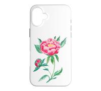 Chemise Pivoine Fleur Belle Pivoine Rose Coque pour iPhone 16 Plus