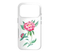 Chemise Pivoine Fleur Belle Pivoine Rose Coque pour iPhone 17 Pro