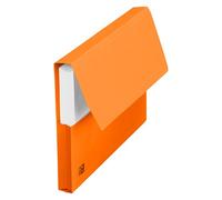 Chemise pochette à soufflet carte Oxford 32 cm orange - Paquet de 50