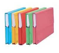 Paquet de 10 chemises à poche Forever en carte recyclée 290g, assortis vif
