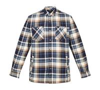 Regatta Chemise boutonnée Thamos – Homme, bleu marine à carreaux dorés, L