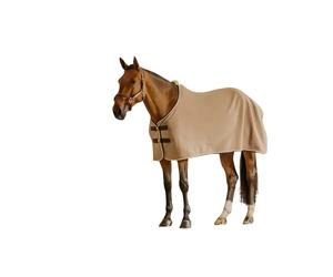 Chemise polaire pour cheval Kentucky Show Vegan Wool Beige 160 cm