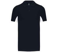 Chemise Polo À Manches Courtes En Polycoton Piqué De Couleur Contrastée Kariban