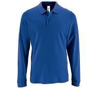 Chemise Polo En Piquée De Coton À Manches Longues SOLS Parfaite S-3XL