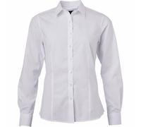 Chemise Popeline Manches Longues - Jn677 - Femme - Blanc
