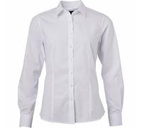 Chemise Popeline Manches Longues - Jn677 - Femme - Blanc