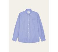Les Deux, Homme, Chemises, Bleu, Taille: XL Kent Stripe Poplin Shirt