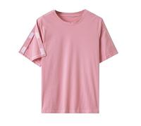 Chemise post-chirurgie entièrement ouverte sur le devant pour femme - Ouvertures latérales et manches réglables pour la récupération des blessures au bras - Haut d'été doux et extensible avec col rond