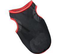 Chemise pour animaux de compagnie douce respirante séchage rapide chien mignon gilet sport vêtements pour chiots fête quotidienne noir xs