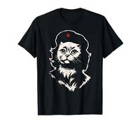 Chemise pour chat Che Guevara Rebel Kitty Parody Revolution T-Shirt