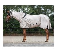 Chemise pour cheval anti-eczéma et protection UV QHP - beige - 125 cm