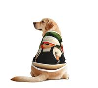 Chemise pour chien « A Man Made of Dough » pour chiens de grande et moyenne taille - T-shirt en maille respirante, parfait pour un usage quotidien et des occasions spéciales