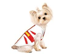 Chemise pour chien avec drapeau des îles de Guernesey - Léger et respirant - Léger et respirant - Pour chiots et chatons, chats de petite et moyenne taille