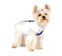 Chemise pour chien avec drapeau finlandais imprimé carte pour chiens de petite taille comme les chihuahuas, yorkshires et chiots
