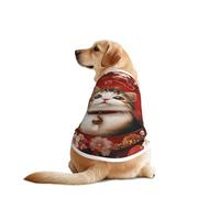 Chemise pour chien chat du Nouvel An pour chiens de grande et moyenne taille - T-shirt en maille respirante, parfait pour un usage quotidien et des occasions spéciales