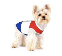 Chemise pour chien en coton avec drapeau du Paraguay - Doux et respirant - Pour chiens et chats - Convient pour les petits animaux de compagnie