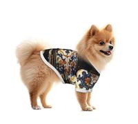 Chemise pour chien en maille style baroque - Léger et respirant - Séchage rapide - Extensible - Pour petits chiens