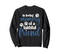 Chemise pour Chien et Chat avec Inscription « in Loving Memory of a Faithful Friend » Sweatshirt