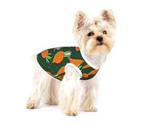 Chemise pour chien imprimé carotte Happy Carotte pour petites races comme les chihuahuas, yorkshires et chiots