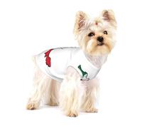 Chemise pour chien imprimée carte du Mexique pour petites races comme les chihuahuas, yorkshires et chiots