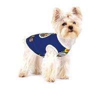 Chemise pour chien imprimée drapeau de l'État du Kansas, gilet pour petites races comme les chihuahuas, yorkshires et chiots