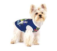 Chemise pour chien imprimée drapeau de l'État du Maine pour petites races comme les chihuahuas, yorkshires et chiots