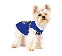Chemise pour chien imprimée drapeau de l'État du Montana pour petites races comme les chihuahuas, yorkshires et chiots
